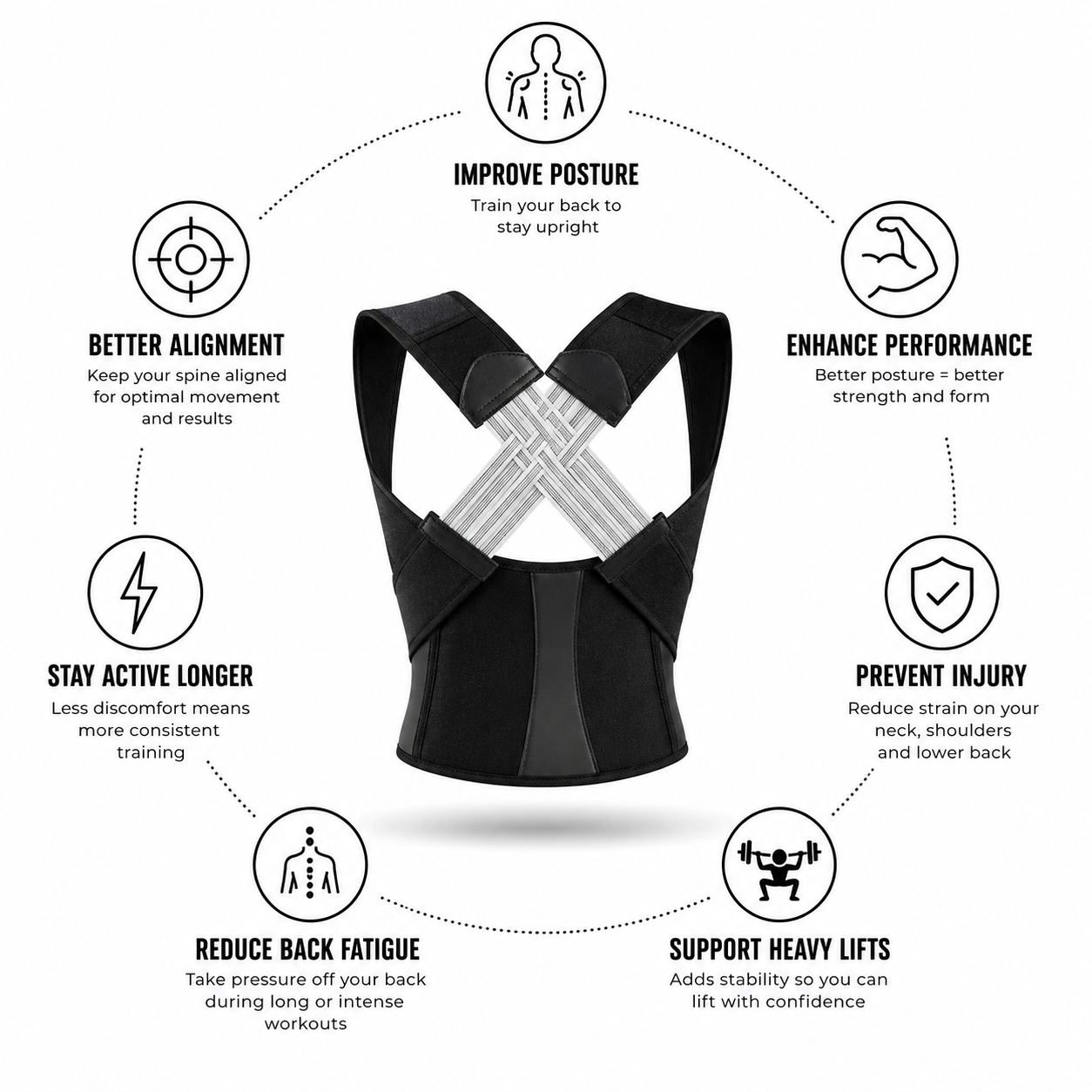 Posture Corrector for Women And Men